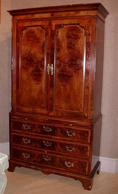 Lot 236 - Georgian Style Mahogany Cabinet In the form of...