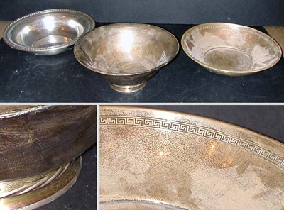 Lot 398 - Miscellaneous Group of Three Sterling Silver...