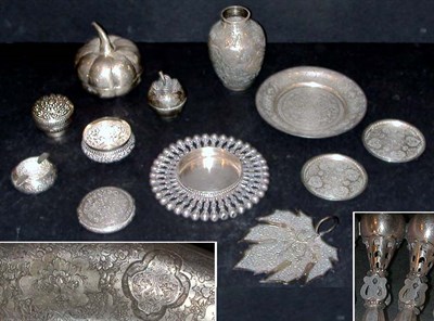 Lot 408 - Miscellaneous Group of Middle Eastern Silver...