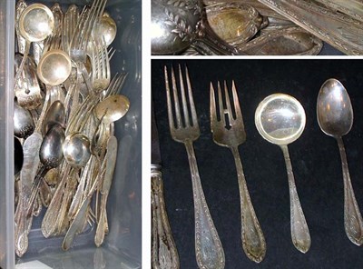 Lot 411 - Sterling Silver Flatware Service Approximately...