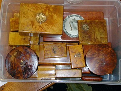 Lot 438 - Miscellaneous Group of Wooden Boxes...