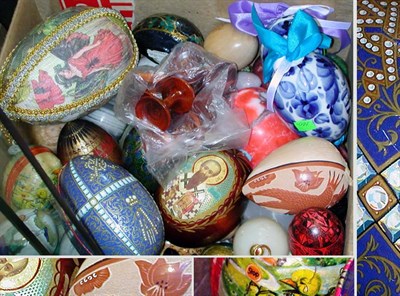 Lot 437 - Miscellaneous Group of Egg-Form Decorative...