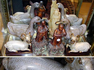 Lot 442 - Miscellaneous Group of Seven Asian Cloisonne,...