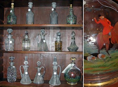 Lot 443 - Miscellaneous Group of Cut Glass Decanters and...