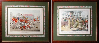 Lot 3274 - After Robert Cruikshank FOOT BALL and JUMPING...