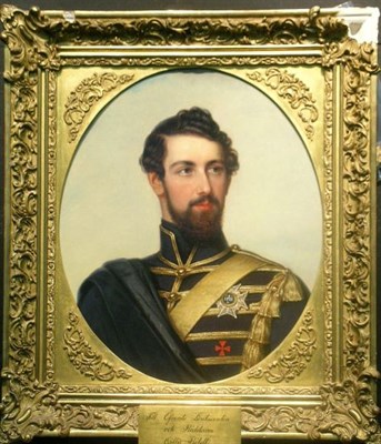Lot 3276 - Friedrick Durck German, 1809-1884 PORTRAIT OF...