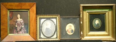 Lot 16 - Continental School 19th Century PORTRAIT OF...