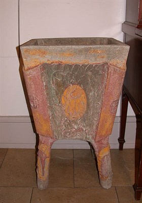 Lot 302 - Pair of Cast Stone Jardinieres