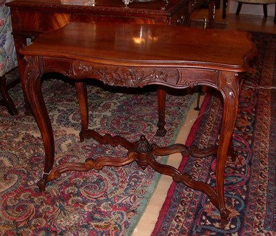 Lot 544 - Provincial Louis XV Style Carved Fruitwood...