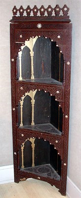 Lot 198 - Anglo-Indian Mother-of-Pearl Inlaid Fruitwood...
