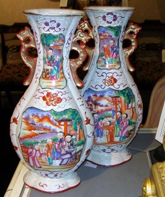Lot 3008 - Pair of Chinese Porcelain Vases Early 20th...