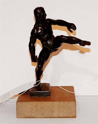Lot 1309 - Bronze Figure of a Male Nude Height 8 inches.