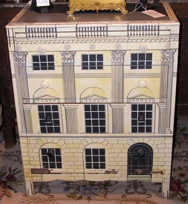 Lot 3055 - Painted Chest of Drawers Decorated as a...