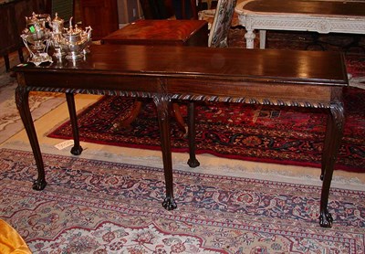 Lot 202 - Georgian Style Mahogany Library Table