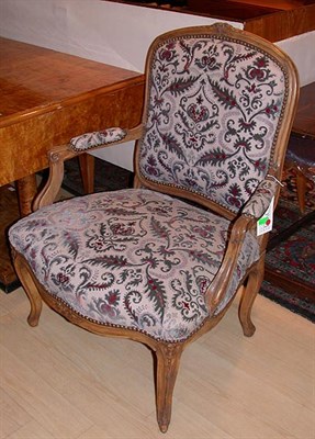 Lot 243 - Louis XV Style Fauteuil