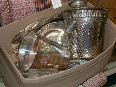 Lot 3266 - Miscellaneous Group of Silver Plated Articles...