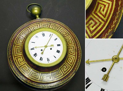 Lot 3056 - French Neoclassical Style Gilt Decorated Red...