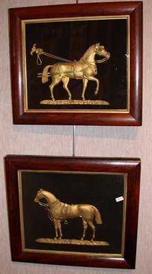 Lot 3064 - Pair of Empire Style Gilt-Bronze Appliques...