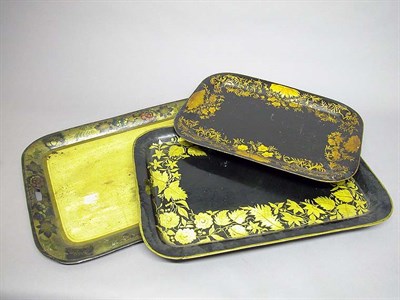Lot 3137 - Group of Three Gilt Decorated and Painted...