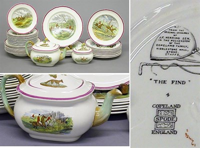 Lot 3204 - Spode Copeland Assembled Partial Dinner...