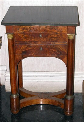 Lot 3260 - Empire Gilt-Bronze Mounted Mahogany Table en...