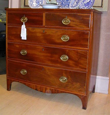 Lot 3181 - Federal Style Inlaid Mahogany Chest of Drawers...