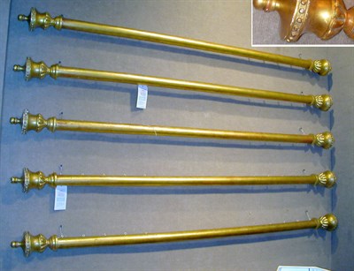 Lot 3036 - Set of Five Neoclassical Style Gilt-Wood...