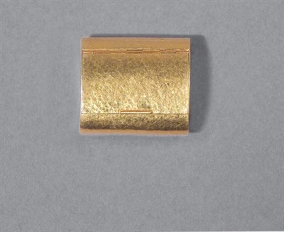 Lot 17 - Gold Pill Box