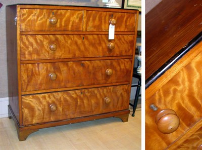 Lot 3282 - Pine And Maple Chest The rectangular top above...