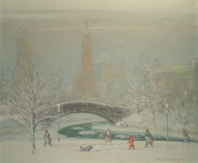 Lot 201 - Johann Berthelsen 1883-1972 CENTRAL PARK IN...