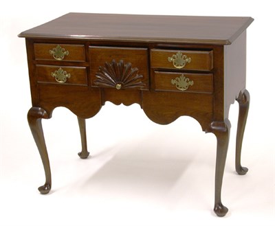 Lot 2089 - Queen Anne Walnut Dressing Table The...