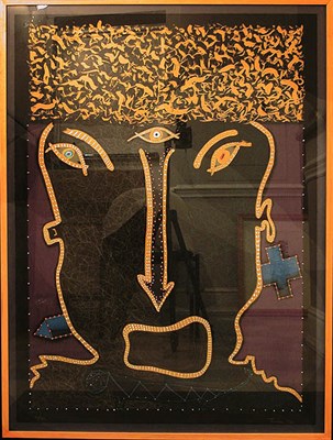 Lot 110A - Tsiaras [PORTRAIT] Color lithograph and...