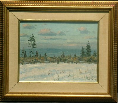 Lot 25 - Herbert Foerster American, 20th century WINTER...