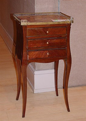 Lot 322 - Louis XVI Style Mahogany Side Table