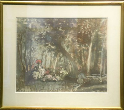 Lot 18 - Sergio Cirno Bissi Italian, 1902-1987 GARDEN...