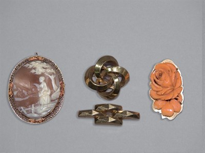 Lot 22 - Four Gold Pins