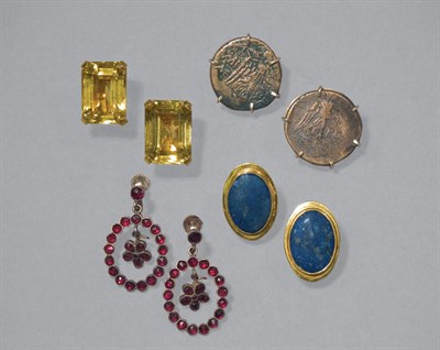 Lot 31 - Four Pairs of Earrings