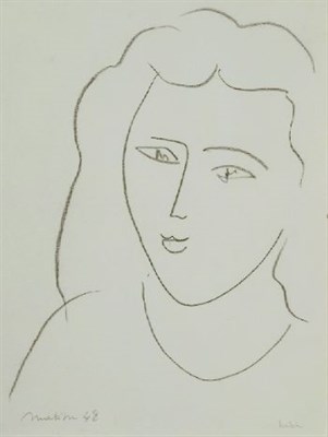 Lot 27 - Henri Matisse French, 1869-1954 NADIA Signed...