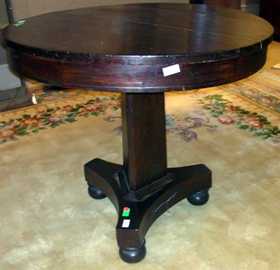 Lot 1189 - Empire Style Mahogany Pedestal Table Height 29...