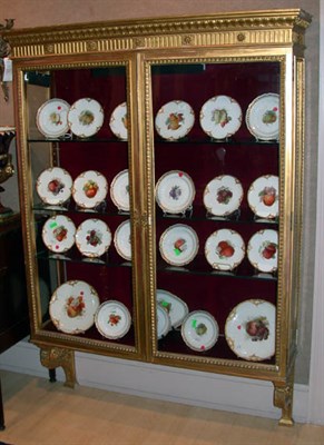 Lot 304 - Pair of Georgian Style Gilt-Wood Cabinets