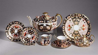 Lot 2305 - Assembled Royal Crown Derby Porcelain Dessert...