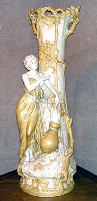 Lot 1086 - Royal Dux Porcelain Vase Decorated with a...