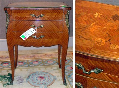 Lot 1269 - Louis XV Style Kingwood Table a Ouvrage