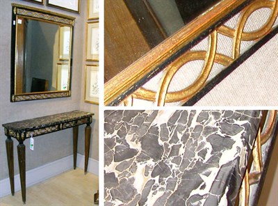 Lot 1137 - Neoclassical Style Marble Top Console with...