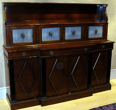 Lot 1413 - Regency Style Mahogany Credenza