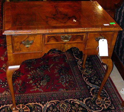 Lot 1431 - Georgian Style Walnut Lowboy