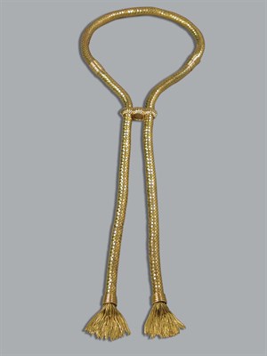 Lot 47 - Gold Slide Necklace