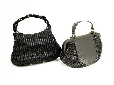Lot 263A - Two Roberta di Camerino Plaited Leather Bags...