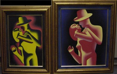 Lot 76 - Mark Kostabi American, b.1960 ADAM HAT...