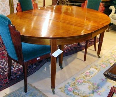 Lot 1122 - Georgian Style Mahogany Extension Dining Table...